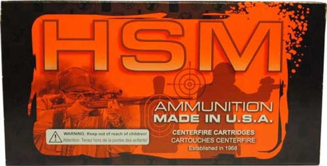 Hsm Ammunition Hsm Ammo .22-250 Rem 55gr. Hornady V-max 20-pack