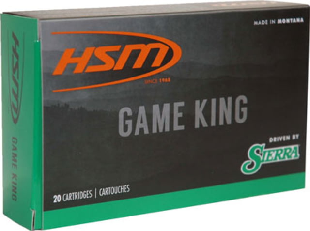 Hsm Ammunition Hsm Ammo 7mm Rum 160gr. Sbt Sierra Game King 20-pack