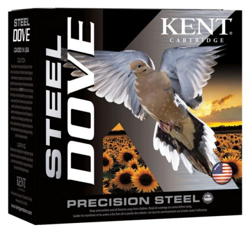 Kent Cartridge K12SD286 Steel Dove 12 Gauge 2.75" 1 Oz 6 Shot 25 Bx/ 10 Cs