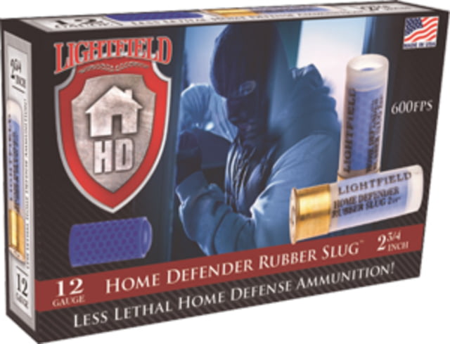 Lightfield Ammunition Lightfield 12ga 2-3/4" Rubber Slug 5-pack