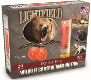 Lightfield Ammunition Lightfield 20ga 2-3/4" Double Ball 5-pack
