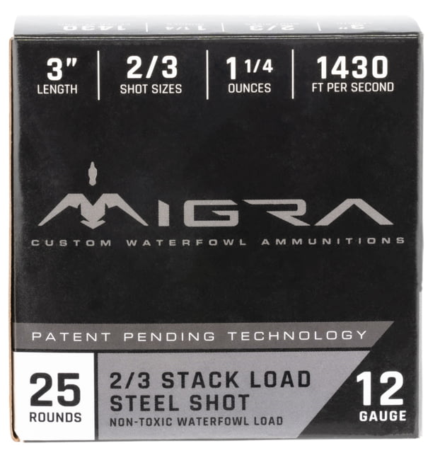 Migra M12S236P Combinational Weekender 12 Gauge 3" 1 1/4 Oz 2,3 Shot