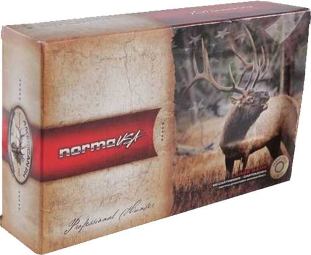 Norma Oryx .30-378 Weatherby Magnum 165 Grain Norma Oryx Brass Cased Centerfire Rifle Ammunition
