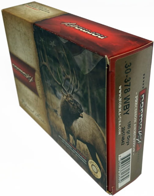 Norma Oryx .30-378 Weatherby Magnum 180 Grain Norma Oryx Brass Cased Centerfire Rifle Ammunition