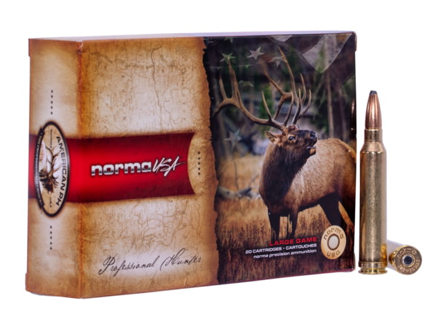 Norma Oryx .300 Winchester Magnum 180 Grain Norma Oryx Brass Cased Centerfire Rifle Ammunition
