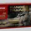 Norma Range Training FMJ .38 Special 158 Grain Full Metal Jacket Brass Cased Centerfire Pistol Ammunition