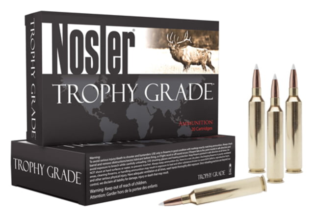 Nosler .22 Nosler AccuBond 70 grain Brass Cased Rifle Ammunition