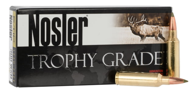 Nosler .300 Winchester Short Magnum E-Tip 180 grain Brass Cased Rifle Ammunition
