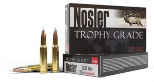 Nosler Trophy Grade 223 Rem 70gr AccuBond Brass Centerfire Shotgun Ammunition