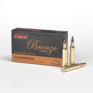 PMC Bronze .223 Remington 55 Grain Soft Point Ammunition