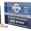 PPU PP303S1 Standard Rifle 303 British 150 Gr Soft Point (SP) 20 Bx/ 10 Cs