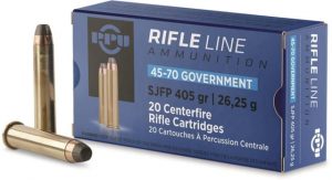 Ppu Ammo .45-70 Government 405gr. Sj-flat Point 10-pack