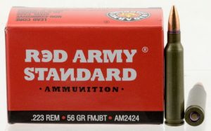 Red Army Standard AM2424 Red Army Standard 223 Rem 56 Gr Full Metal Jacket Boat