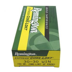 Remington Core-Lokt .30-30 Winchester 150 Grain Core-Lokt Soft Point Centerfire Rifle Ammunition