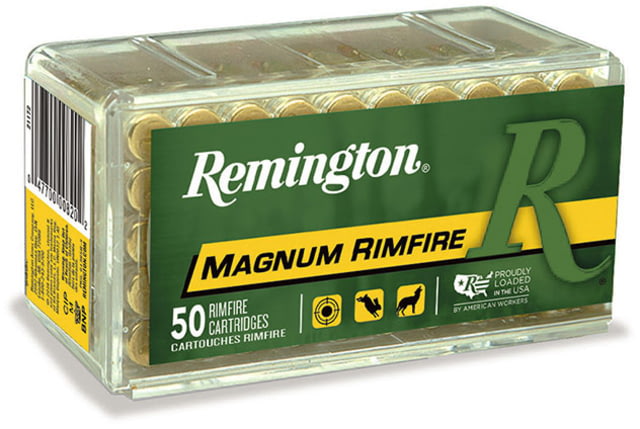 Remington Magnum Rimfire .22 Winchester Magnum Rimfire 40 Grain Rimfire Ammunition