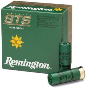 Remington Premier STS Target 12 Gauge 1 oz 1185 ft/s 2.75" Centerfire Shotgun Ammunition