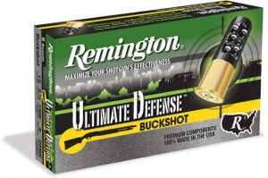 Remington Ultimate Defense Shotshell .410 Bore 4 Pellet 2.5" Centerfire Shotgun Buckshot Ammunition