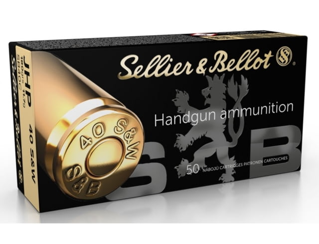 Sellier & Bellot 40 S&w 180 Jhp