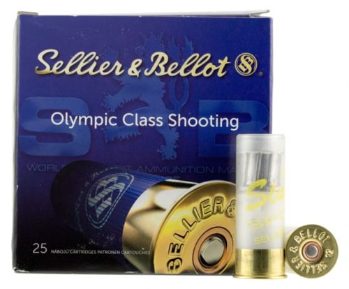 Sellier & Bellot SB12SLUG Shotgun 12 Gauge 2.75" 1 Oz Slug Shot 25 Bx/ 10 Cs