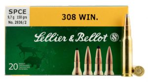 Sellier & Bellot SB308D Rifle 308 Win 150 Gr Soft Point Cut-Through Edge (SPCE)
