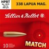 Sellier & Bellot SB338LMB Rifle 338 Lapua Mag 300 Gr Hollow Point Boat Tail (HP