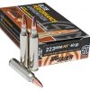Sig Sauer Elite Copper Hunting .223 Remington 60 grain Hunting Tipped Brass Cased Centerfire Rifle Ammunition