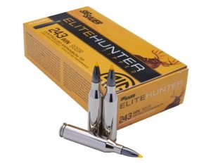 Sig Sauer SIG Hunting Rifle Ammunition .243 Winchester 90 grain Controlled Expansion Tip Brass Cased Centerfire Rifle Ammunition