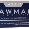 Speer Lawman Handgun Training .40 S&W 180 grain Total Metal Jacket Centerfire Pistol Ammunition