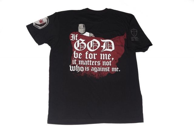 Spikes Tactical Mens – T-Shirt – If God Be For Me