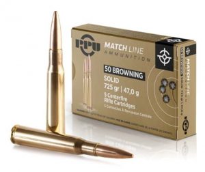TR&Z Match 50 BMG 725 Grain Full Metal Jacket Ammunition