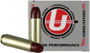 Underwood Ammo .50 Beowulf 380gr. Lead Flat Nose 20-pack