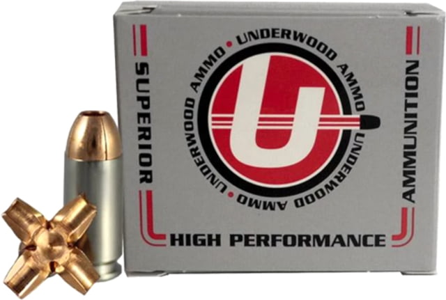 Underwood Ammo 9mm Luger 105gr. Maximum Expansion 20-pk