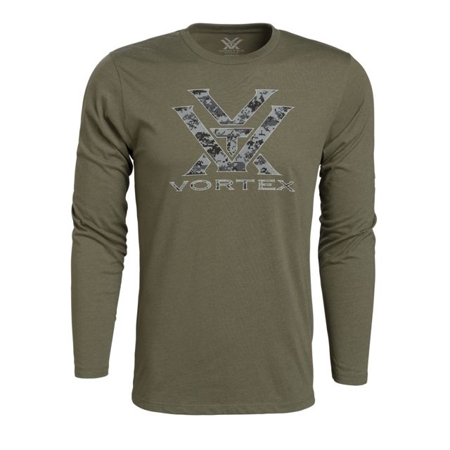 Vortex Digi Camo VTX Logo Long Sleeve Tee – Men’s