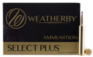 Weatherby B653130SCO Select Plus 6.5×300 Wthby Mag 130 Gr Scirocco 20 Bx/