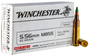 Winchester Ammo Q3269 Best Value 5.56 NATO 62 Gr Full Metal Jacket (FMJ) 20 Bx/