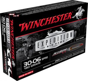 Winchester Ammo S3006CT Expedition Big Game 30-06 Springfield 180 Gr AccuBond C
