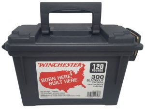 Winchester Ammo USA300BXAC USA 300 Blackout 200 Gr Open Tip 120 Bx/ 2 Cs