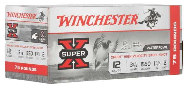 Winchester Ammo WEX12L2VP Super X Xpert High Velocity 12 Gauge 3.50" 1 3/8 Oz 2