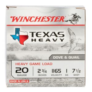 Winchester Ammo XU20HT7 Super-X Heavy Game Load 20 Gauge 2.75" 7 Shot 25 Bx/ 10