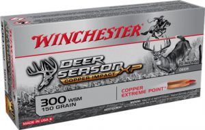 Winchester DEER SEASON XP-COPPER IMPACT .300 Winchester Short Magnum 150 grain Copper Extreme Point Polymer Tip Centerfire Rifle Ammunition