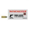 Winchester SUPER-X HANDGUN 9mm Luger 115 grain Silvertip Jacketed Hollow Point Brass Cased Centerfire Pistol Ammunition