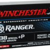 Winchester Win Ammo Ranger .38 Special +p 130gr. Pdx1 Jhp 50-pack