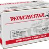 Winchester Win Ammo Usa 5.56x45 Case Lot 55gr. Fmj 800rd Case