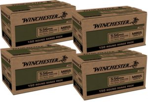 Winchester Win Ammo Usa 5.56x45 Case Lot 62gr. Green Tip 600rd Case